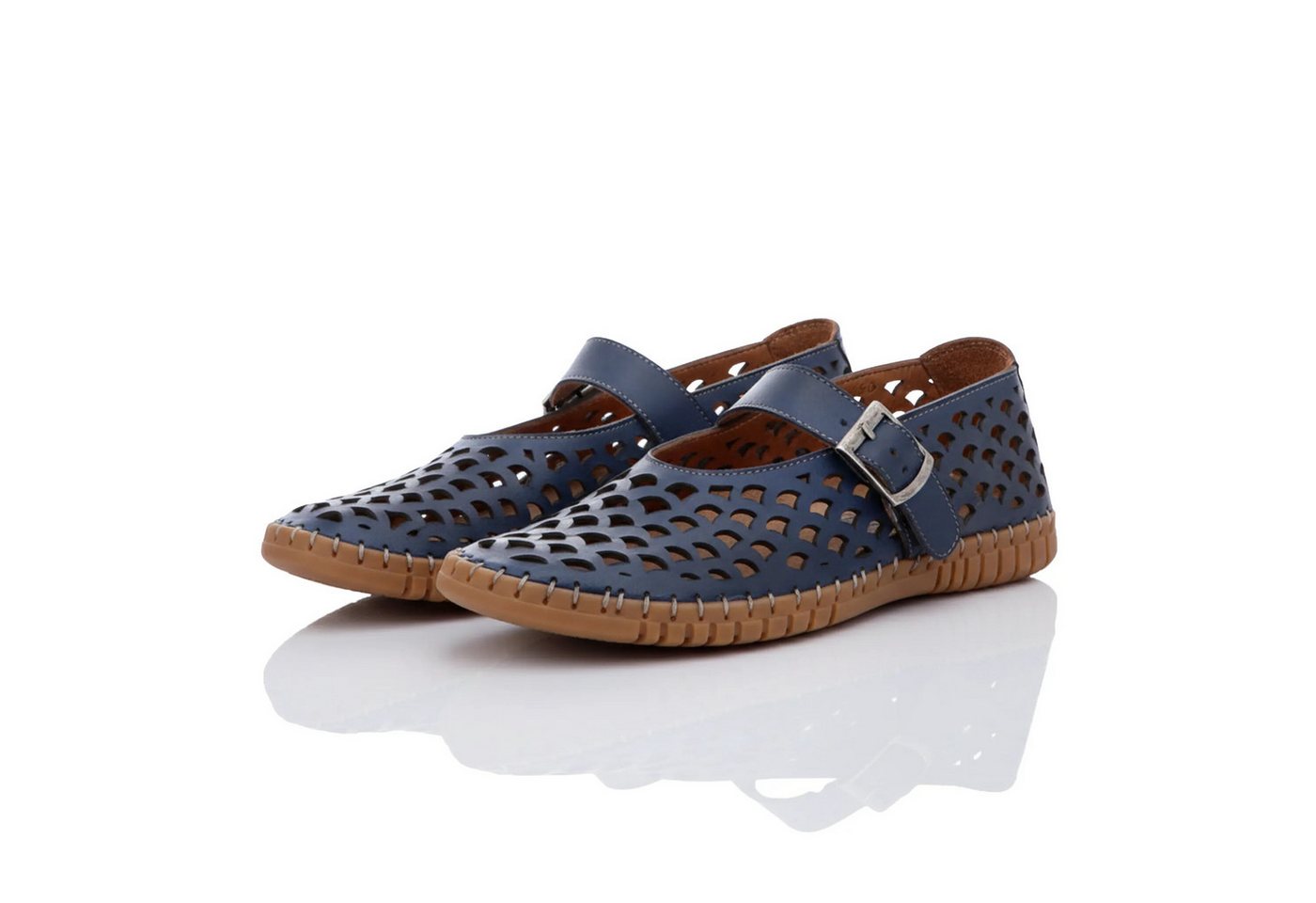 Gemini Damen Ballerina (blau)