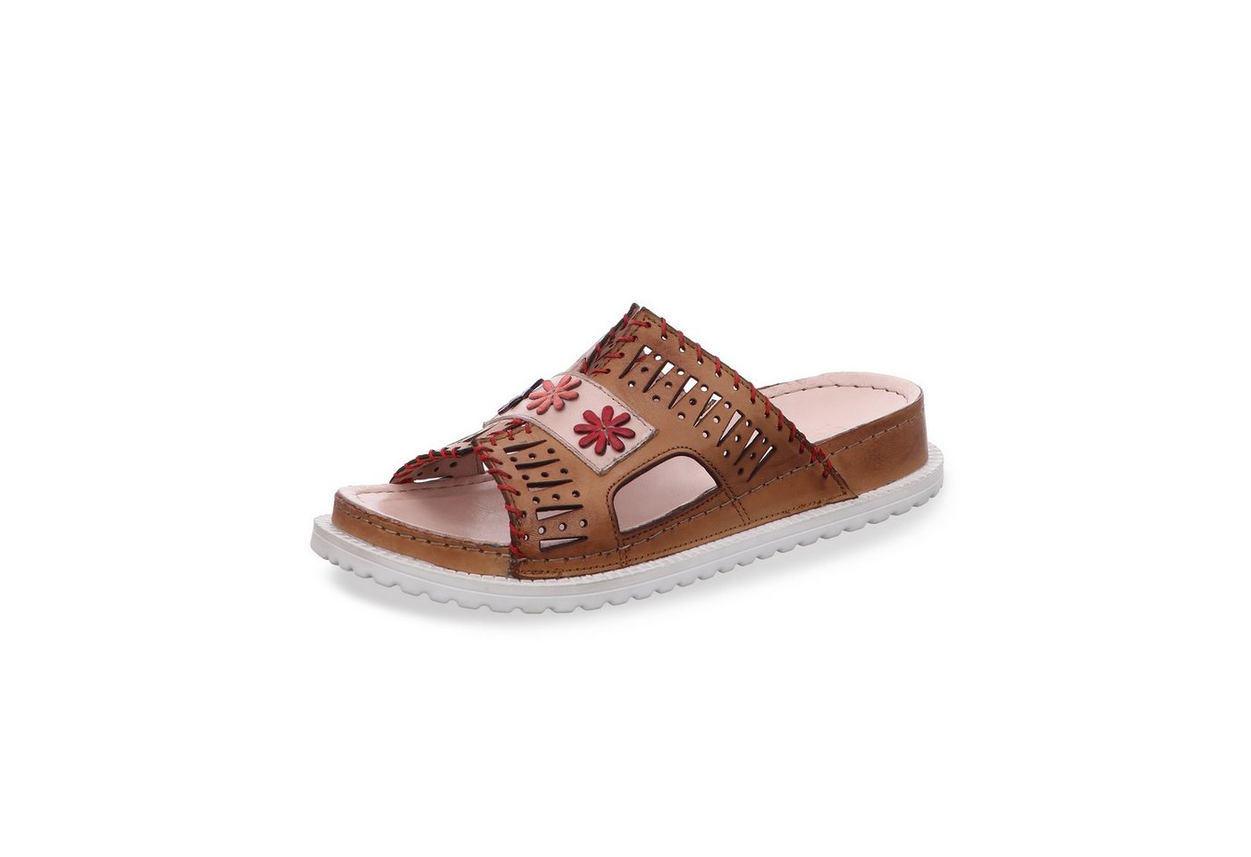 Gemini Damen Pantolette (braun/lila/rosa/rot)
