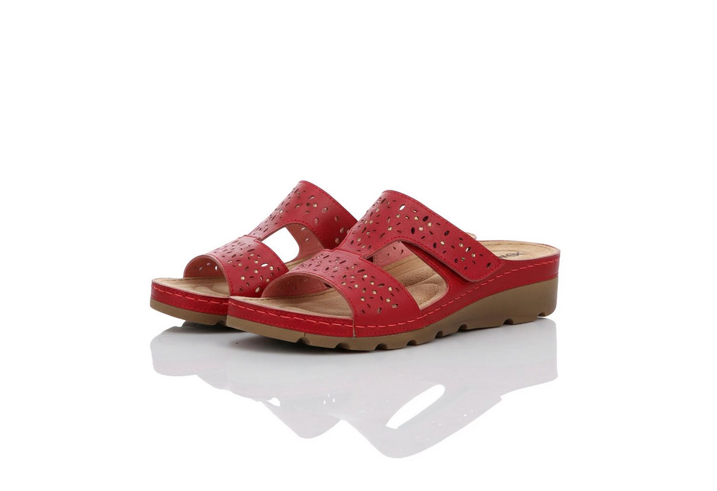 Gemini Damen Pantolette (rot)