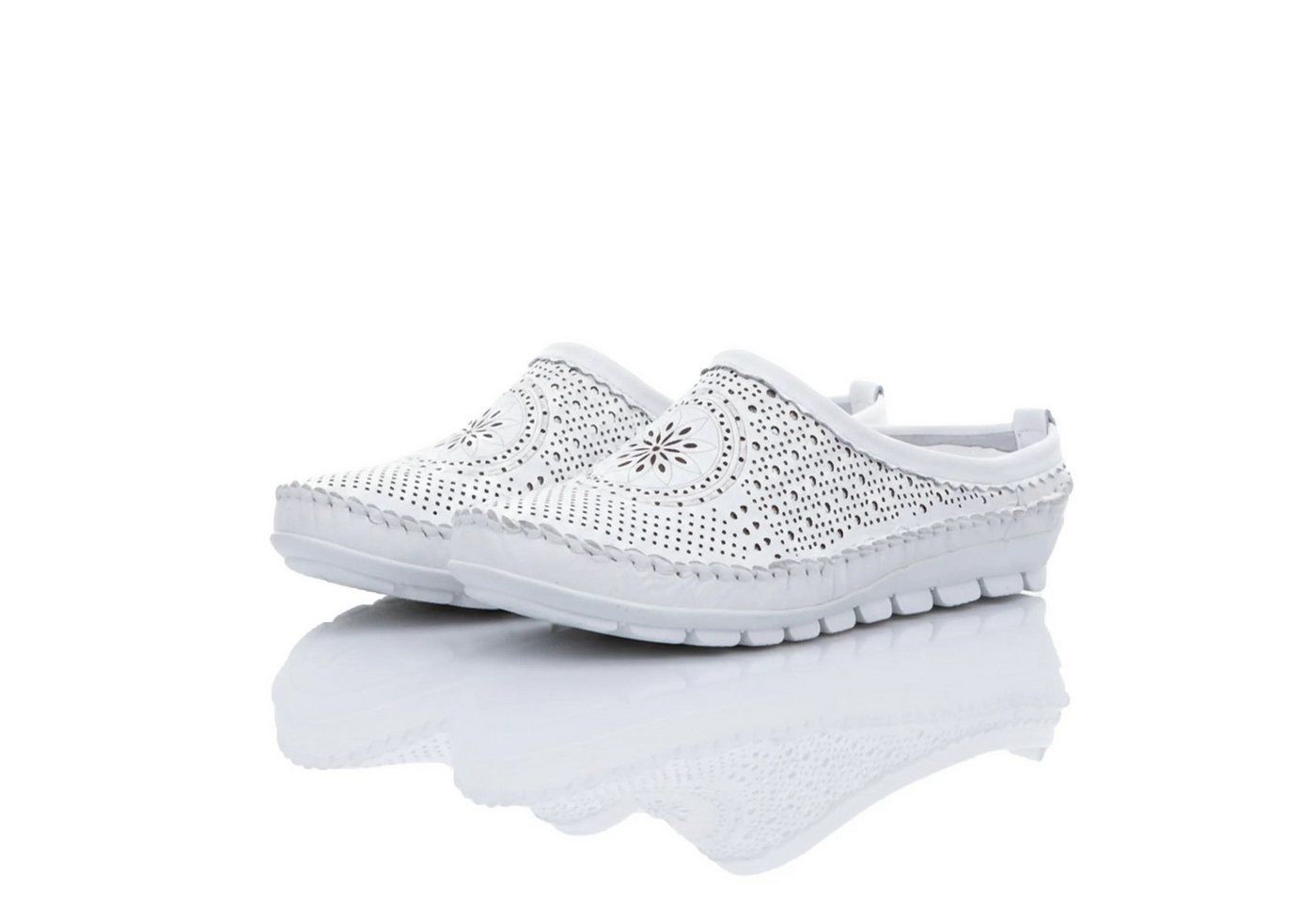 Gemini Damen Pantolette (weiß)