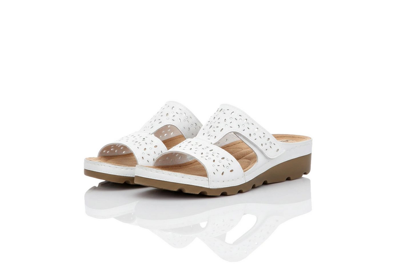 Gemini Damen Pantolette (weiß)