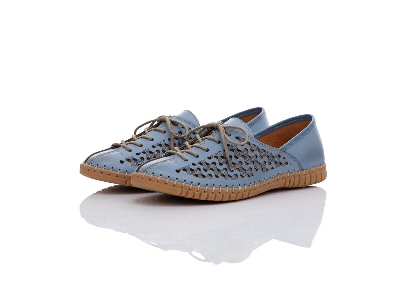 Gemini Damen Schnürschuh (blau)