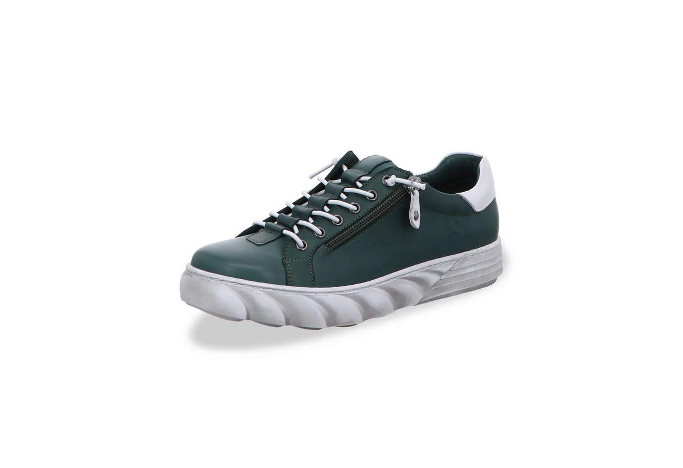 Gemini Damen Schnürschuh (grün/weiß)