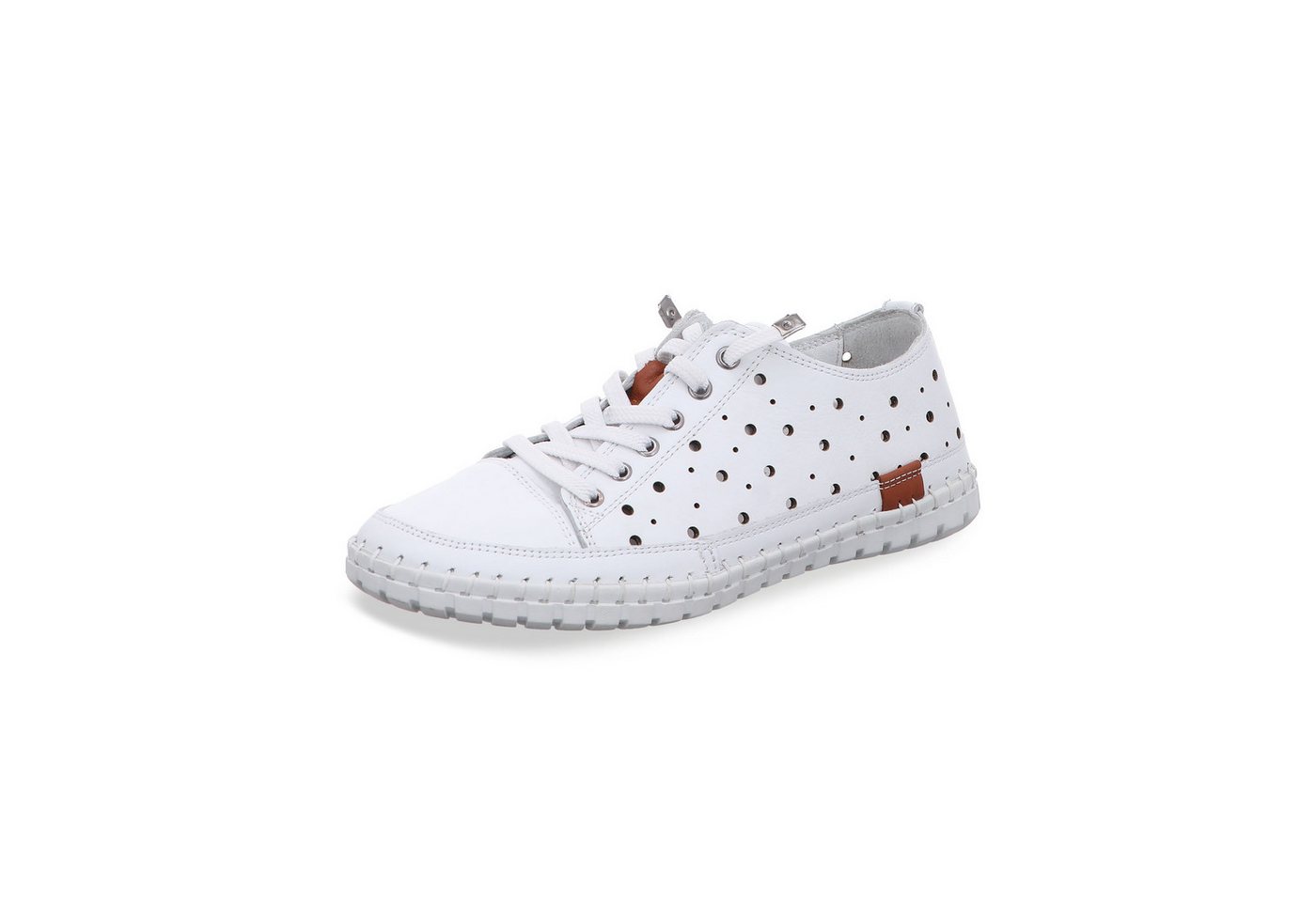 Gemini Damen Schnürschuh (weiß)