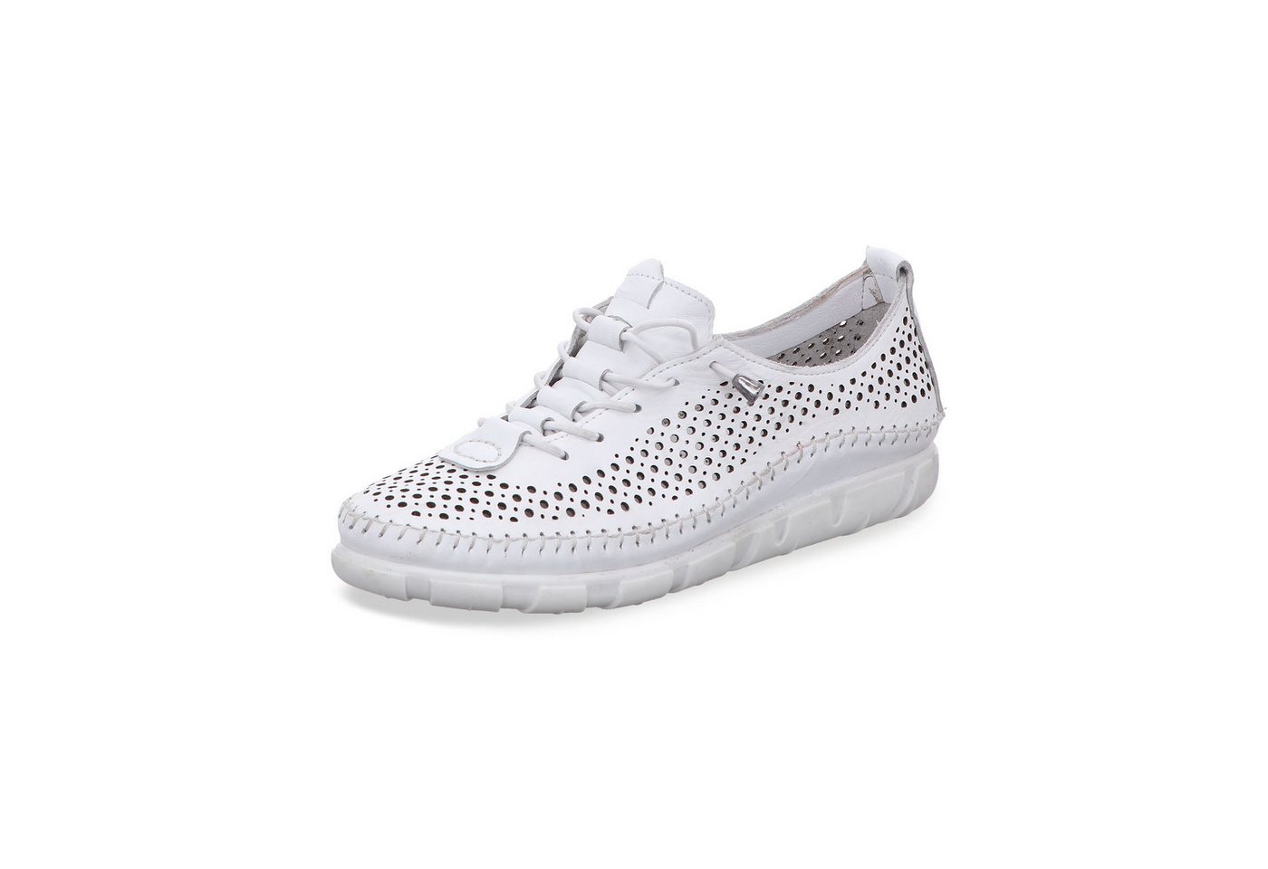 Gemini Damen Schnürschuh (weiß)