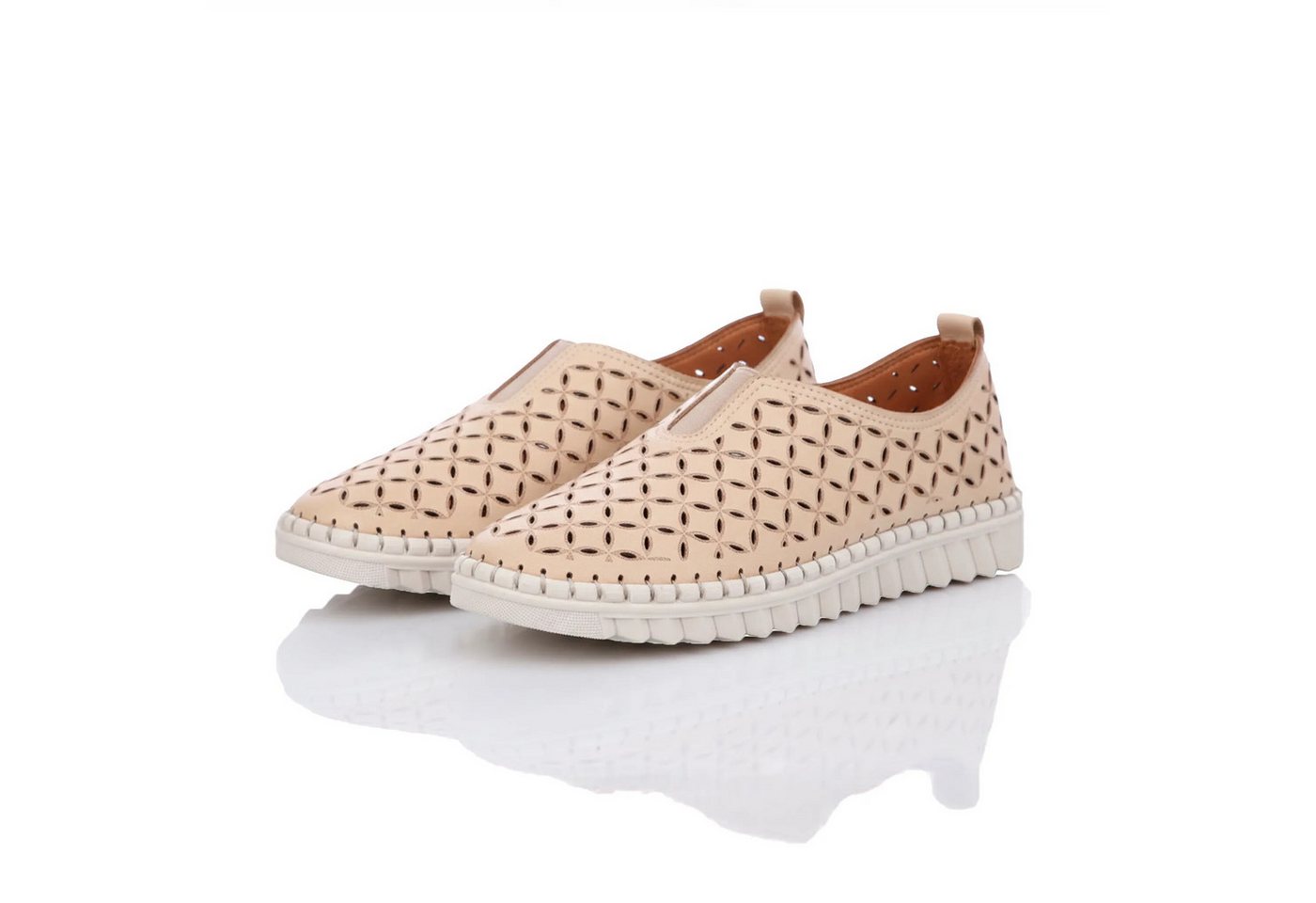 Gemini Damen Slipper (beige)