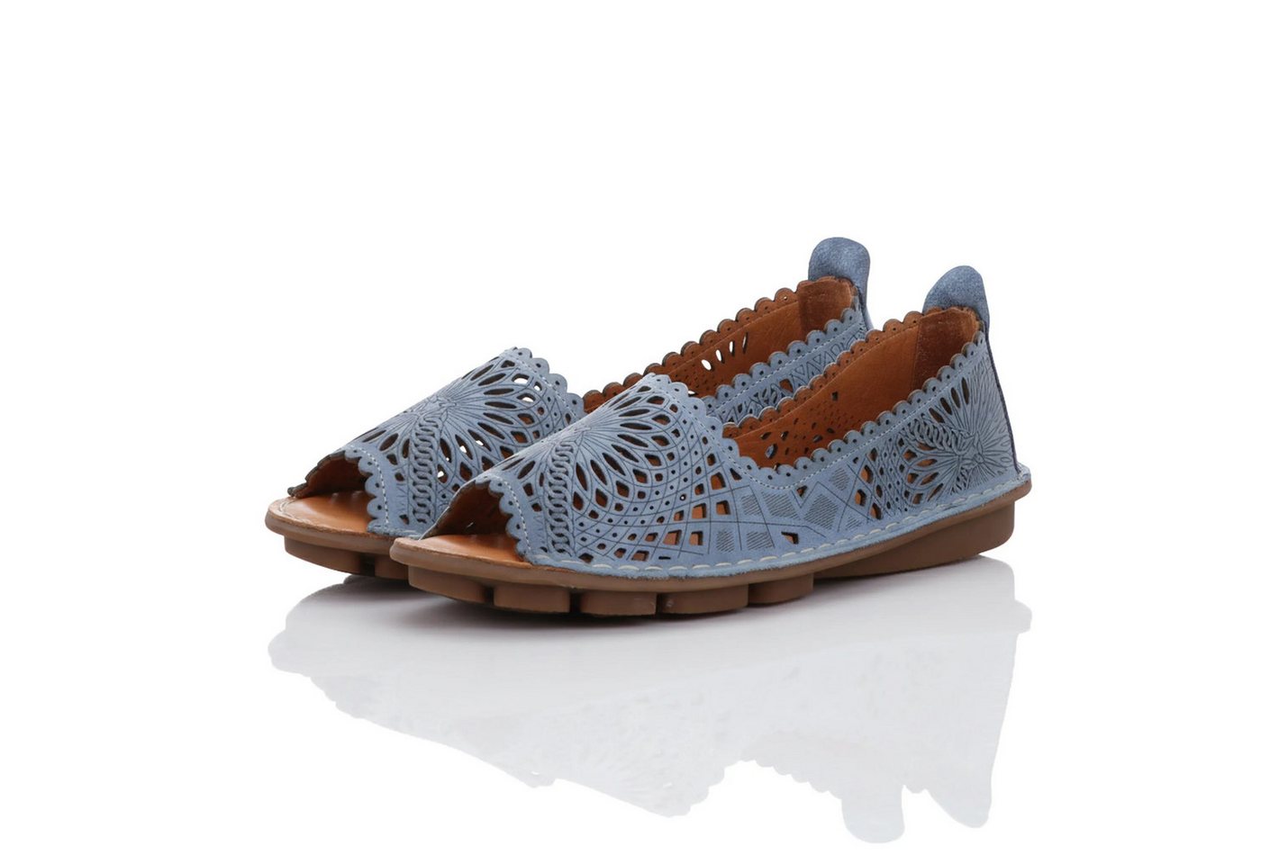 Gemini Damen Slipper (blau)