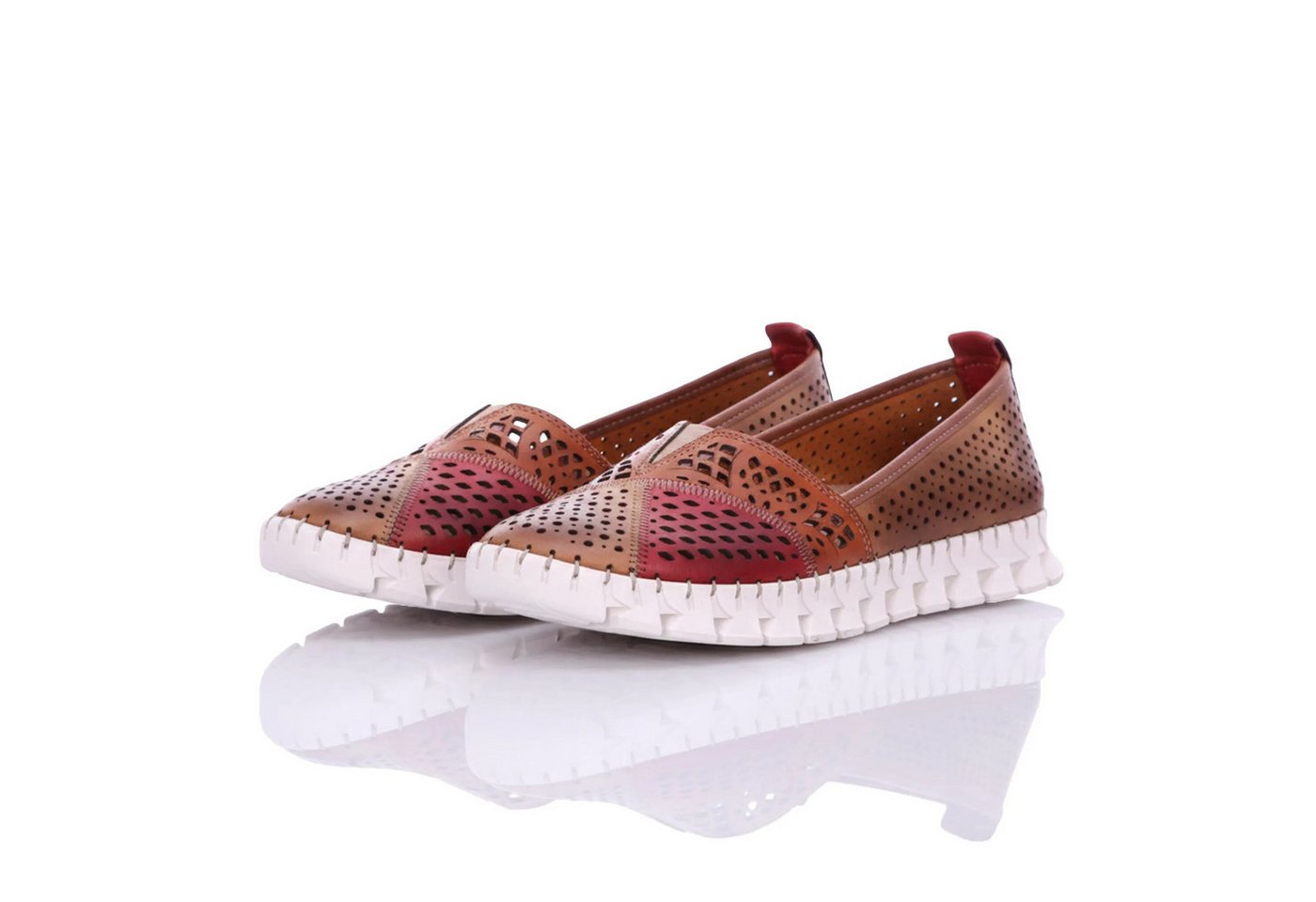 Gemini Damen Slipper (braun)