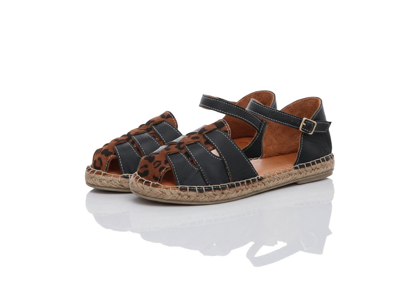Gemini Damen Slipper (braun/schwarz)