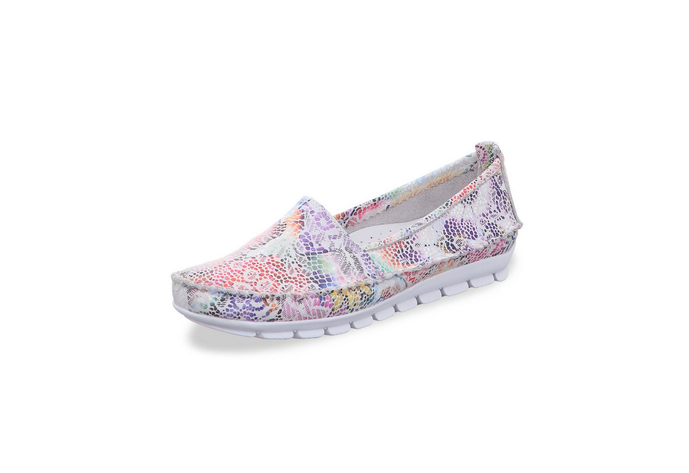 Gemini Damen Slipper (bunt/lila/rosa/weiß)