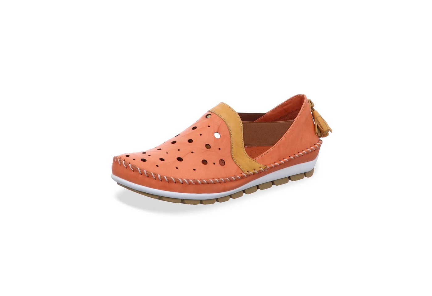 Gemini Damen Slipper (gelb/orange)