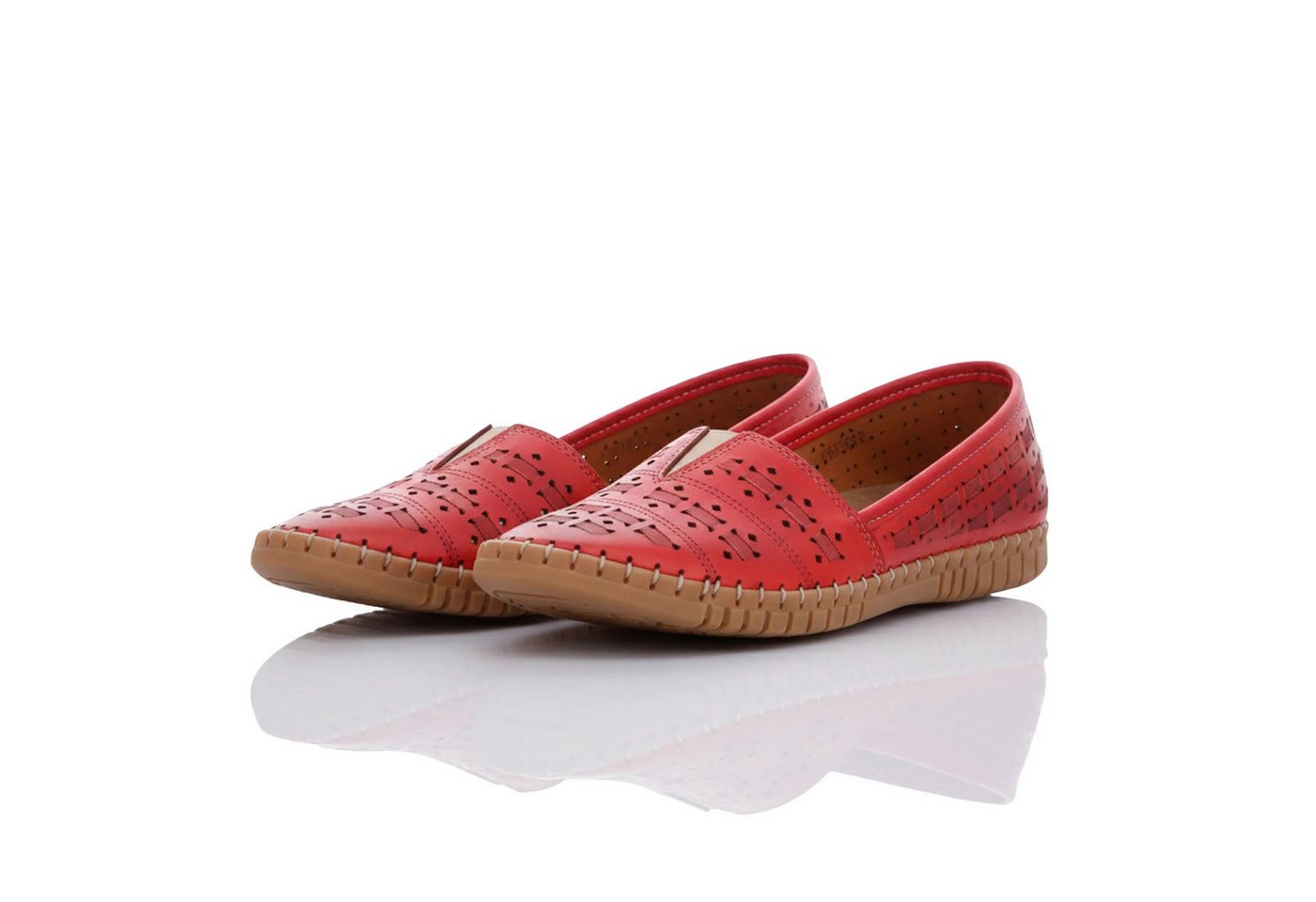 Gemini Damen Slipper (rot)