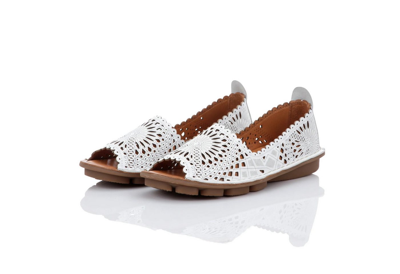 Gemini Damen Slipper (weiß)