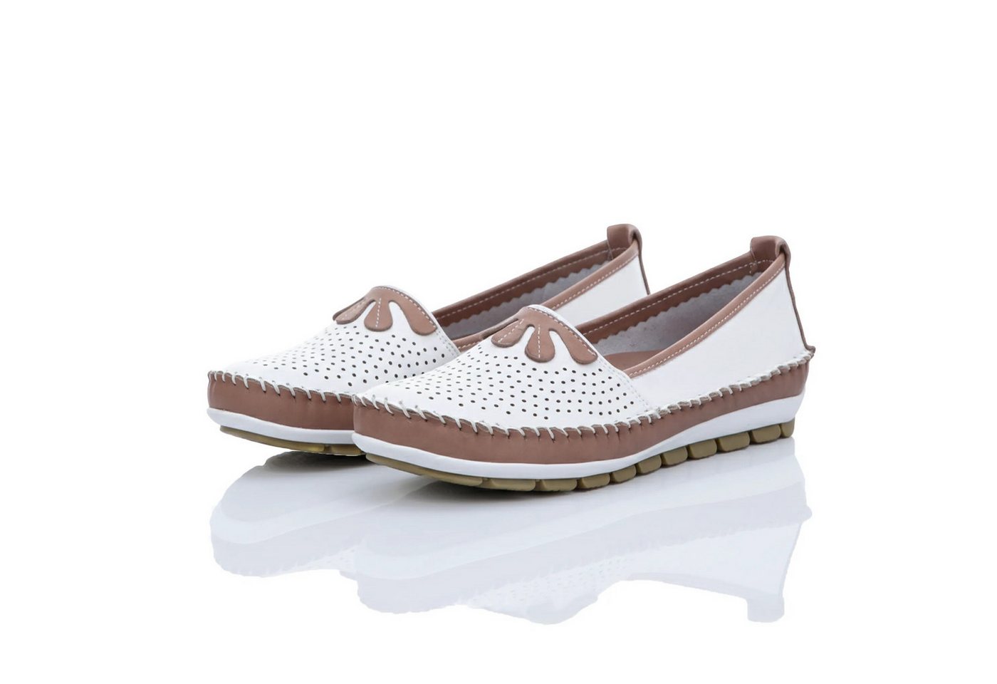 Gemini Damen Slipper (weiß)