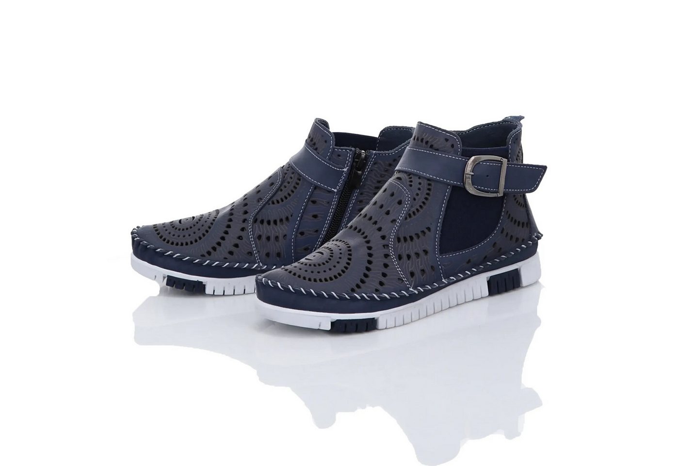 Gemini Damen Stiefelette (blau)