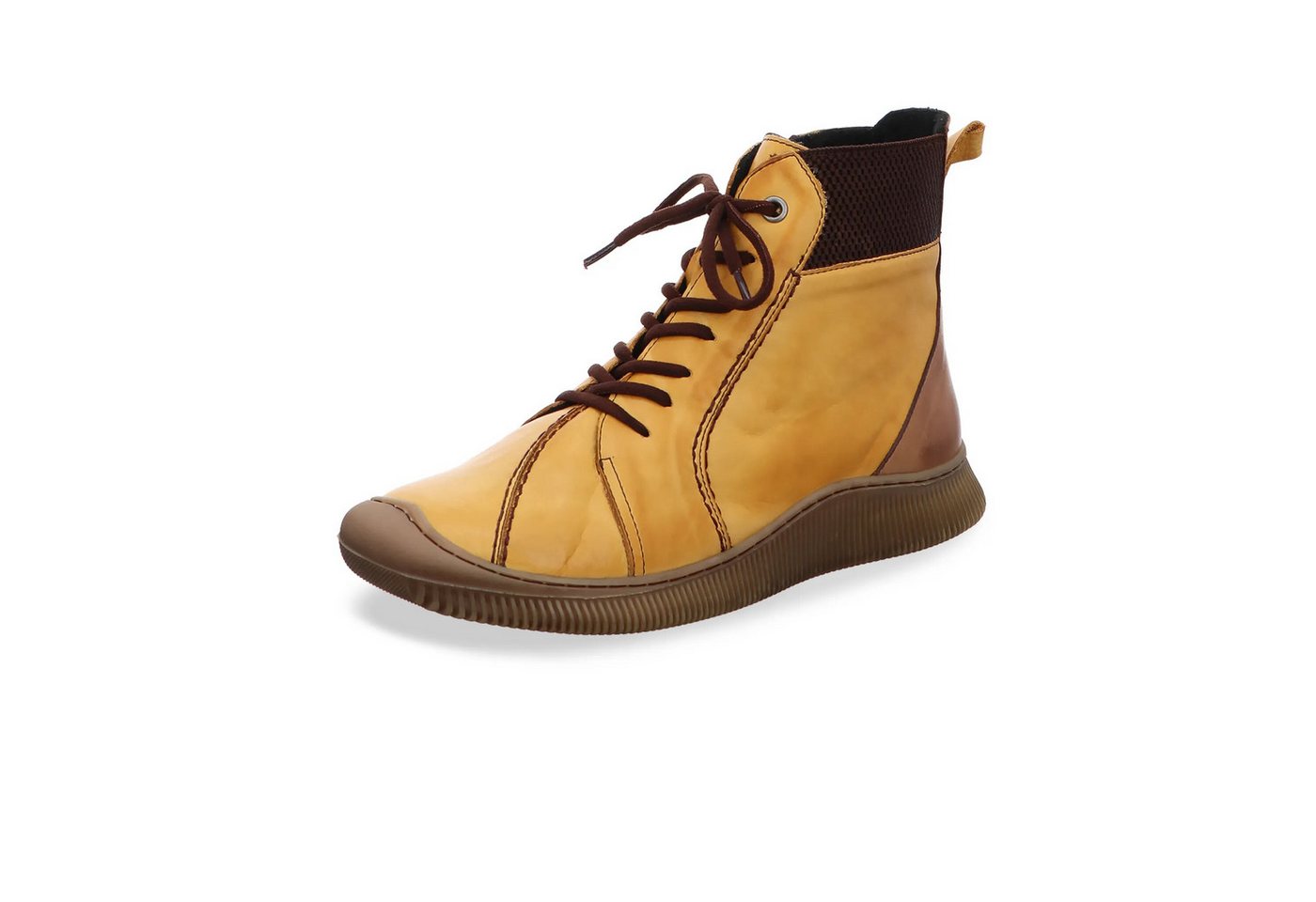 Gemini Damen Stiefelette (braun/gelb)