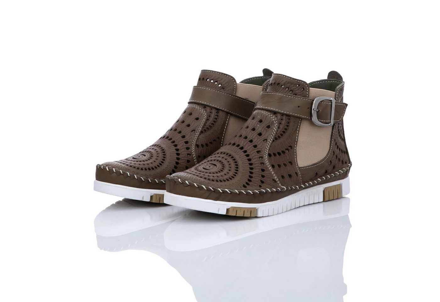 Gemini Damen Stiefelette (grün)