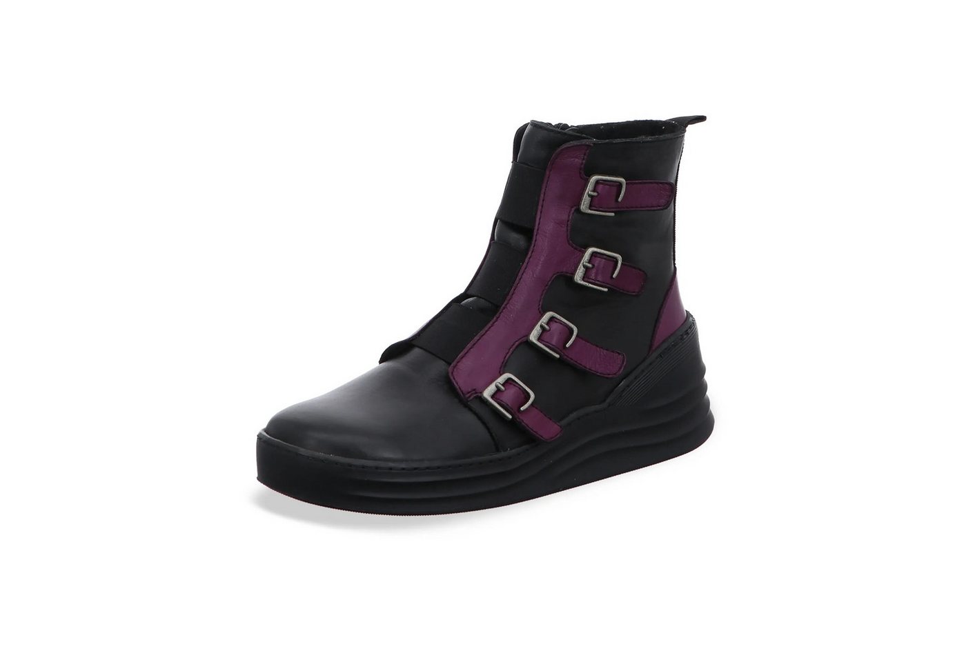 Gemini Damen Stiefelette (lila/schwarz)