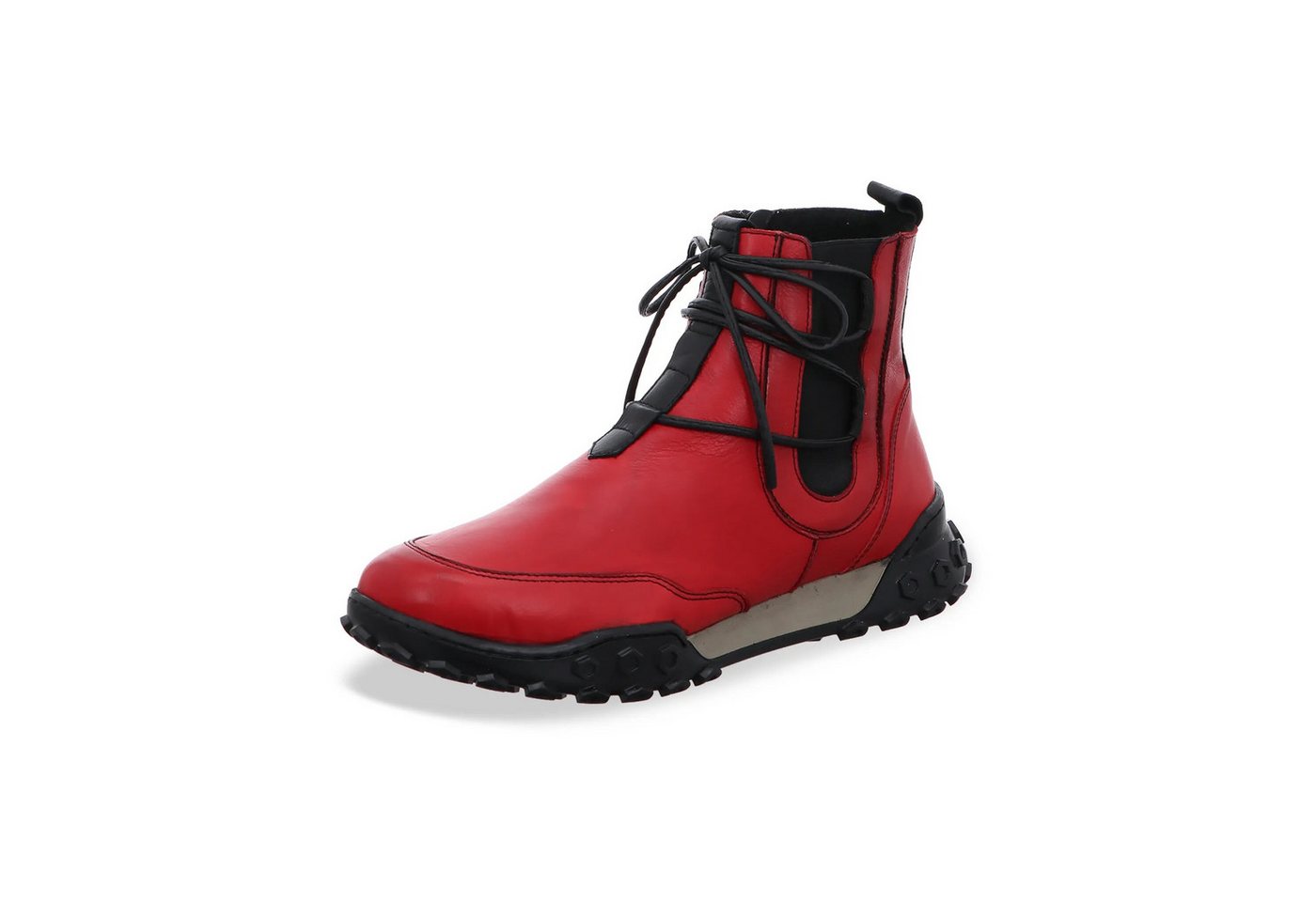 Gemini Damen Stiefelette (rot/schwarz)