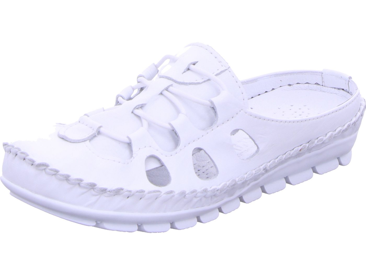 Gemini Keilpantolette echtes Leder