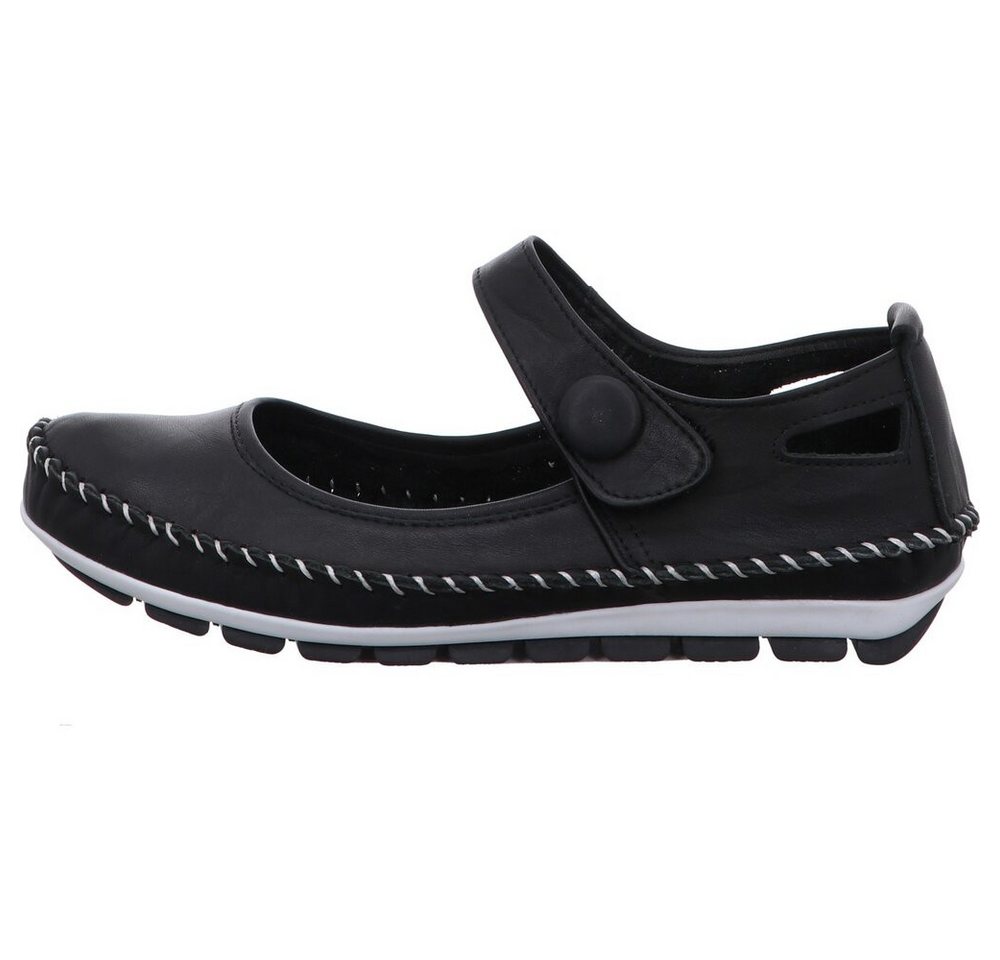 Gemini - Nappa Ballerina - Schwarz Slipper