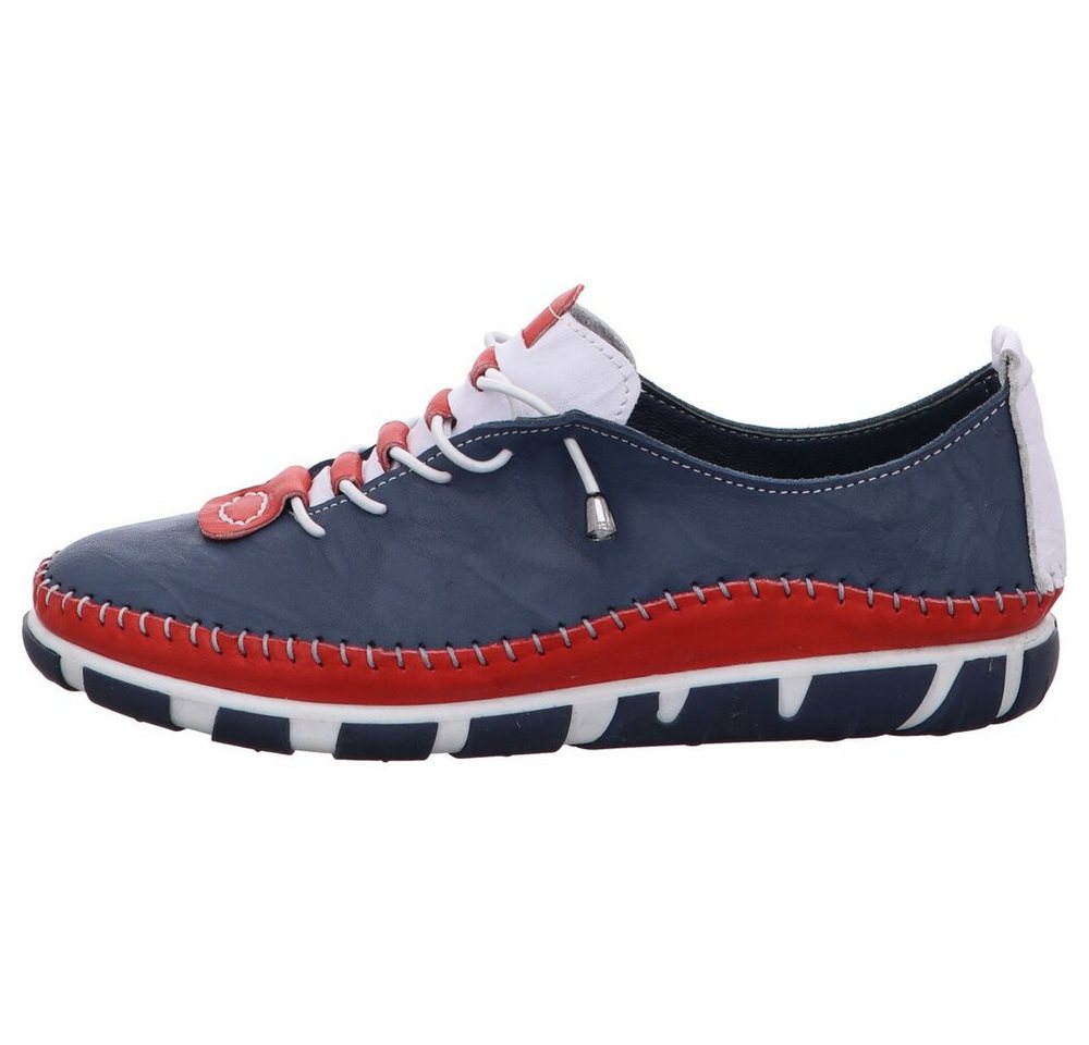 Gemini - Nappa Schnürschuh - Blau Slipper