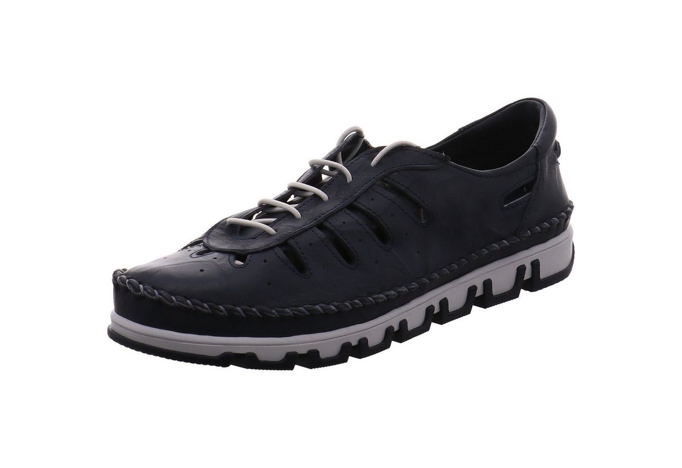 Gemini Nappa Slipper (blau)