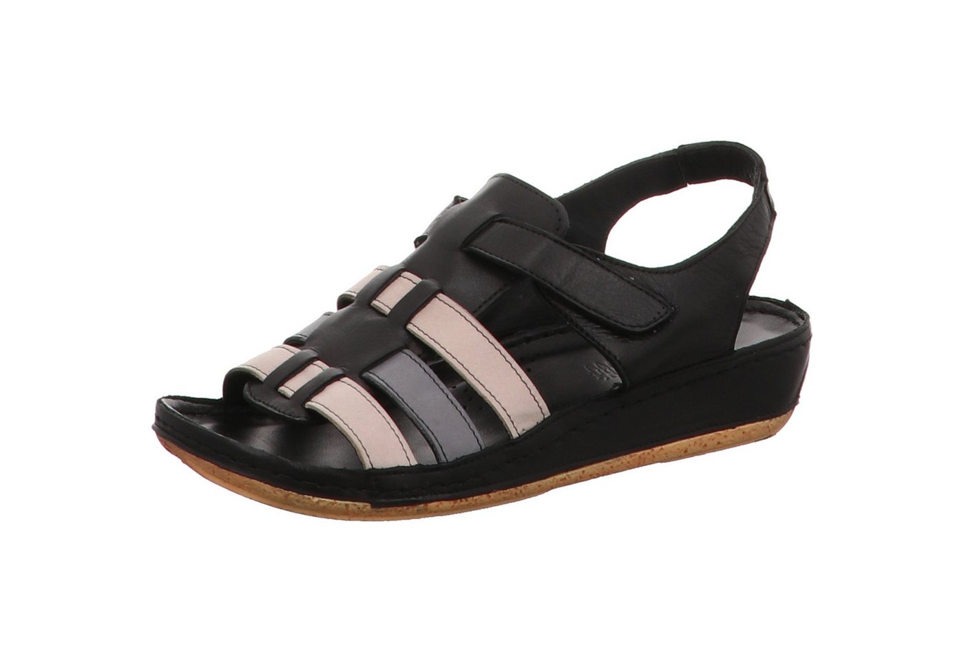 Gemini Riemchensandalette (schwarz)