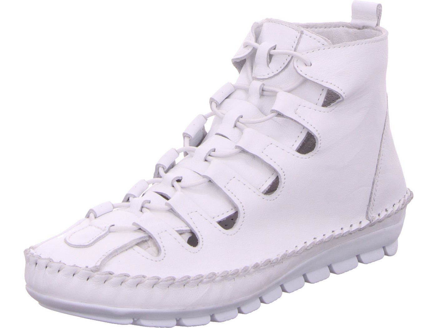 Gemini Slipper echtes Leder (weiß)