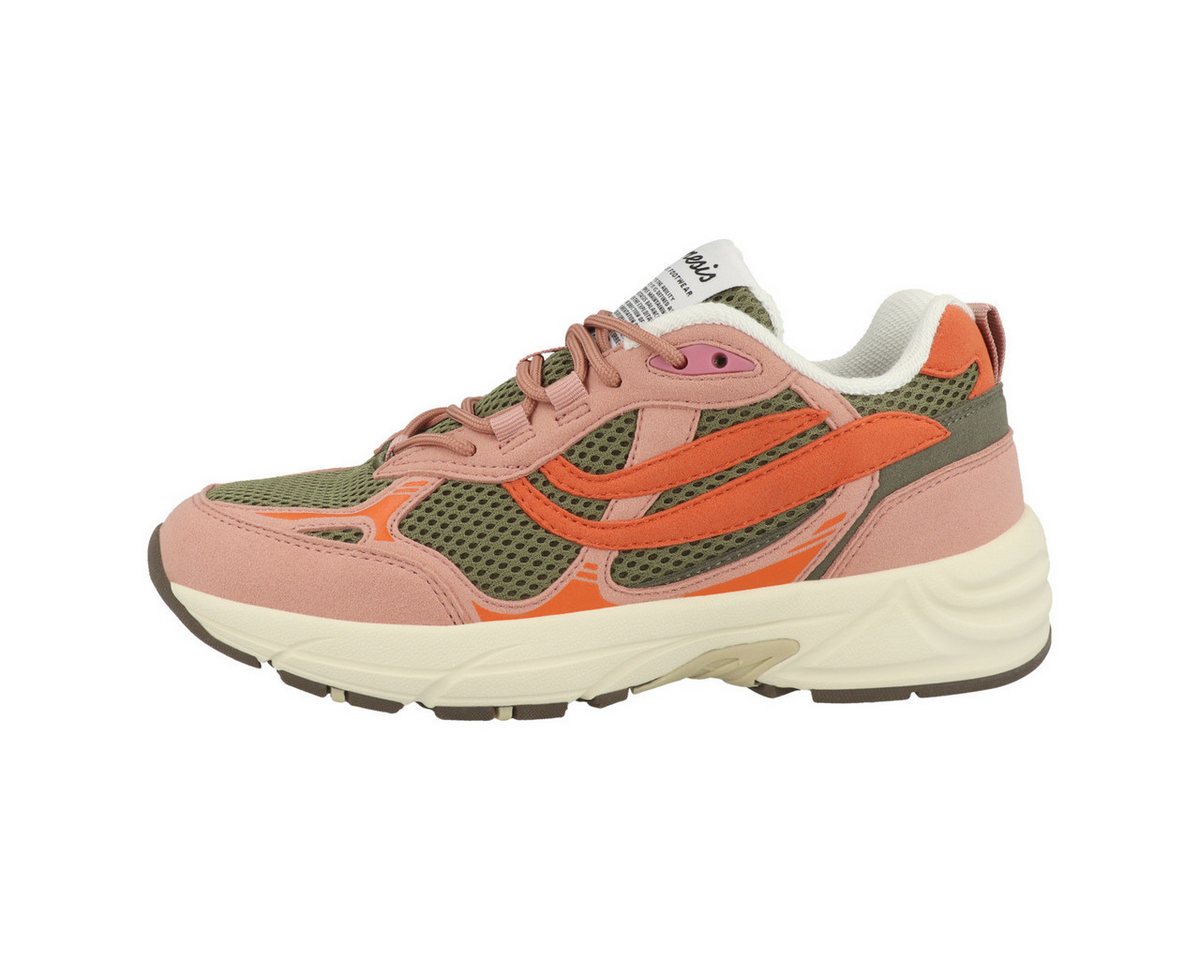 Genesis G-Eco`99 Multi Colour Unisex Erwachsene Sneaker Turnschuhe, Sportschuhe, Freizeitschuhe, Halbschuhe, Schnürschuhe (orange)