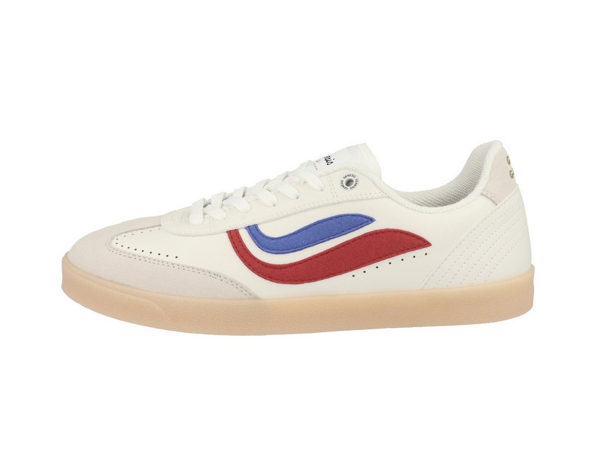 Genesis G-Volley Sugar Corn Unisex Erwachsene Sneaker Turnschuhe, Sportschuhe, Freizeitschuhe, Halbschuhe, Schnürschuhe (weiß)