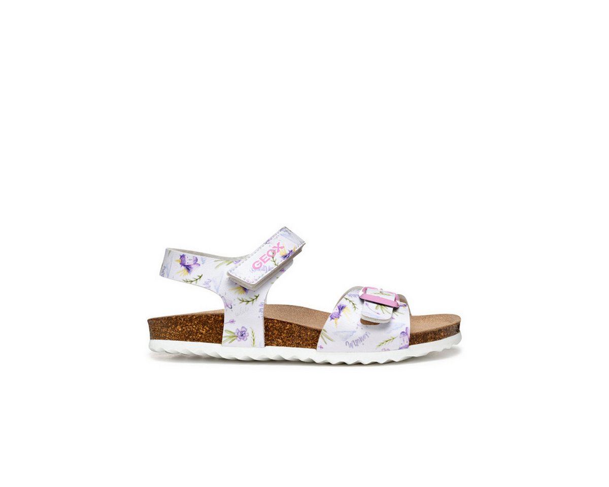 Geox ADRIEL, Sandalen, Weiß,kombiniert, Kinder Sandale