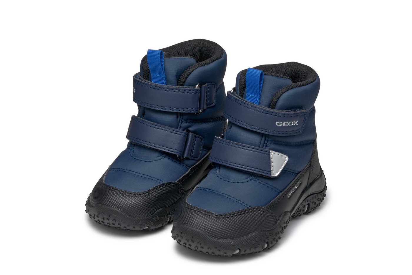 Geox B BALTIC BOY B ABX Winterboots Klettstiefel, Snowboots mit Warmfutter, Größenschablone zum Download