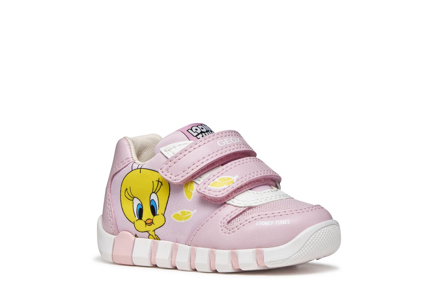Geox B IUPIDOO GIRL Klettschuh Halbschuh, Sneaker mit Tweety Motiv, Größenschablone zum Download