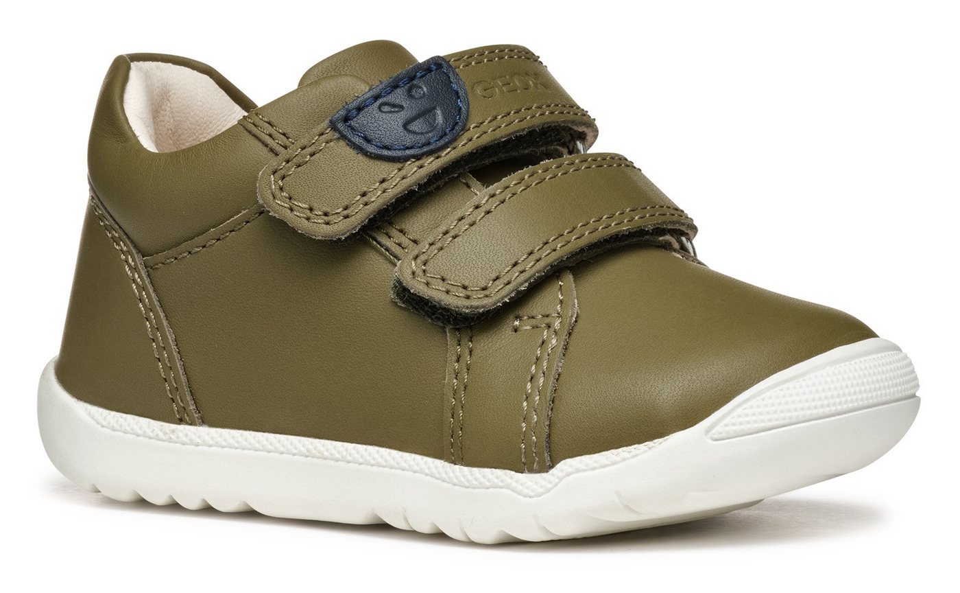 Geox B MACCHIA BOY Lauflernschuh, Babyschuh, Klettschuh, Sneaker für Laufanfänger