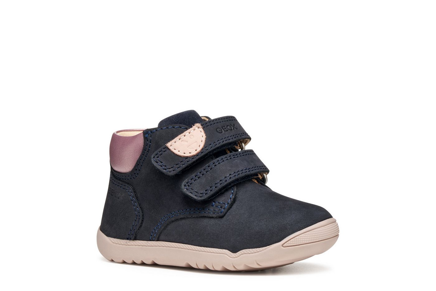 Geox B MACCHIA GIRL Lauflernschuh Babyschuh mit Klettverschluss, Größenschablone zum Download