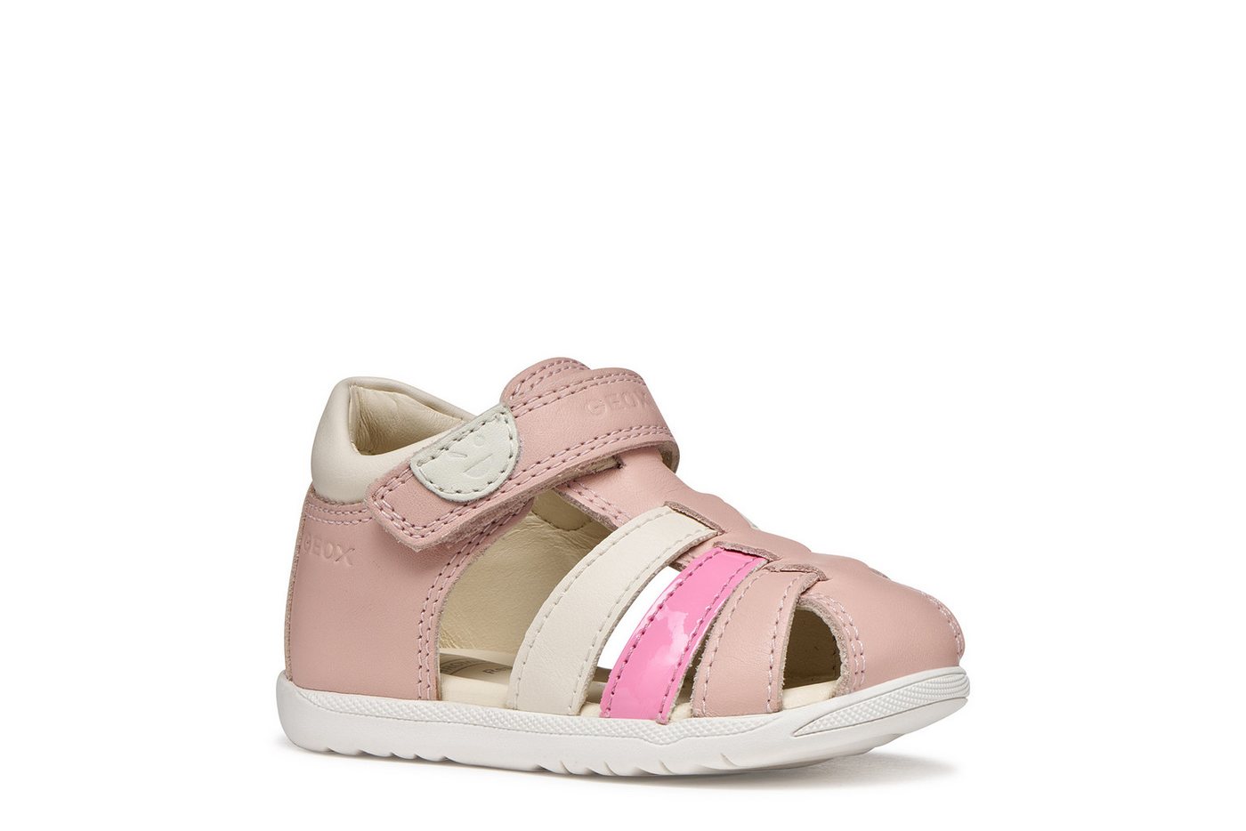 Geox B SANDAL MACCHIA GIR Lauflernschuh Babyschuh mit Klettverschluss, Größenschablone zum Download