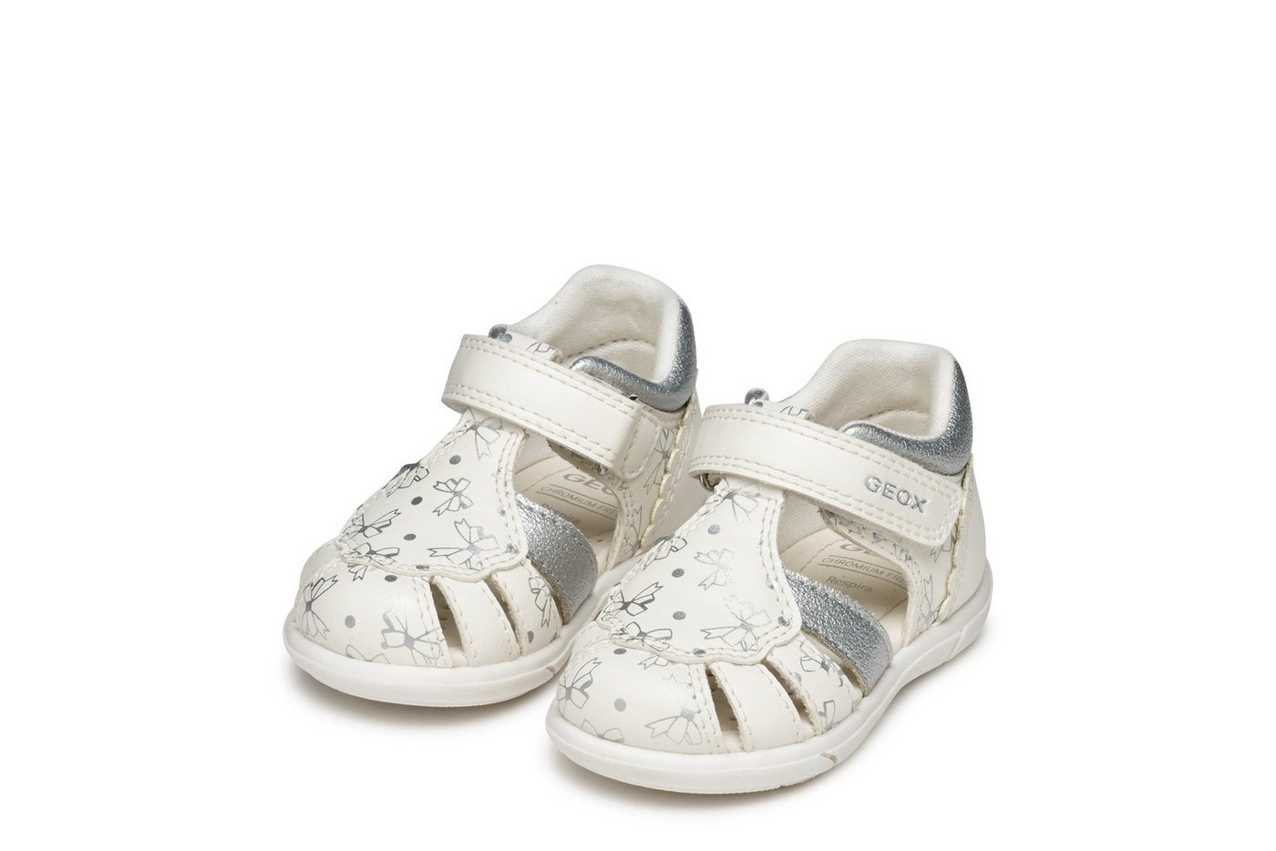 Geox B SANDAL ZAPITO GIRL Lauflernschuh Babyschuh, Sommerschuh, Klettschuh, Größenschablone zum Download