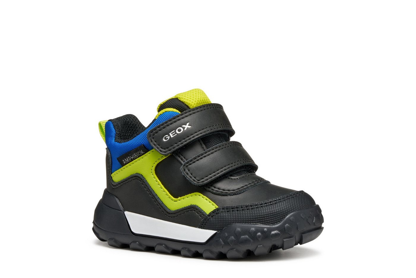 Geox B TREKKYUP BOY B ABX Winterboots Klettschuh mit Warmfutter, Größenschablone zum Download
