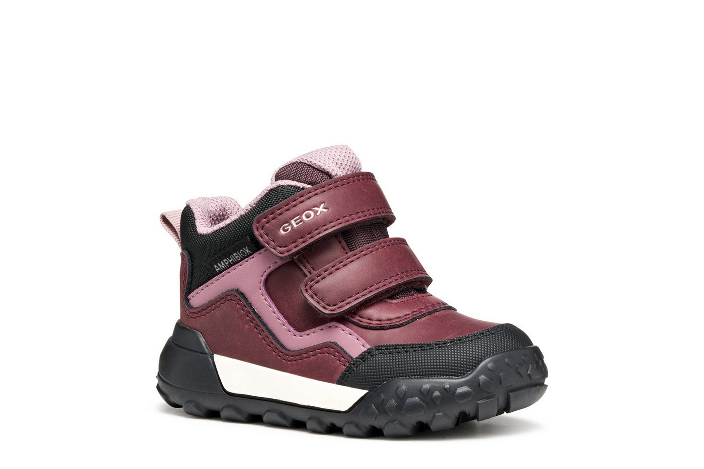 Geox B TREKKYUP GIRL B AB Winterboots Klettstiefel mit Warmfutter, Größenschablone zum Download