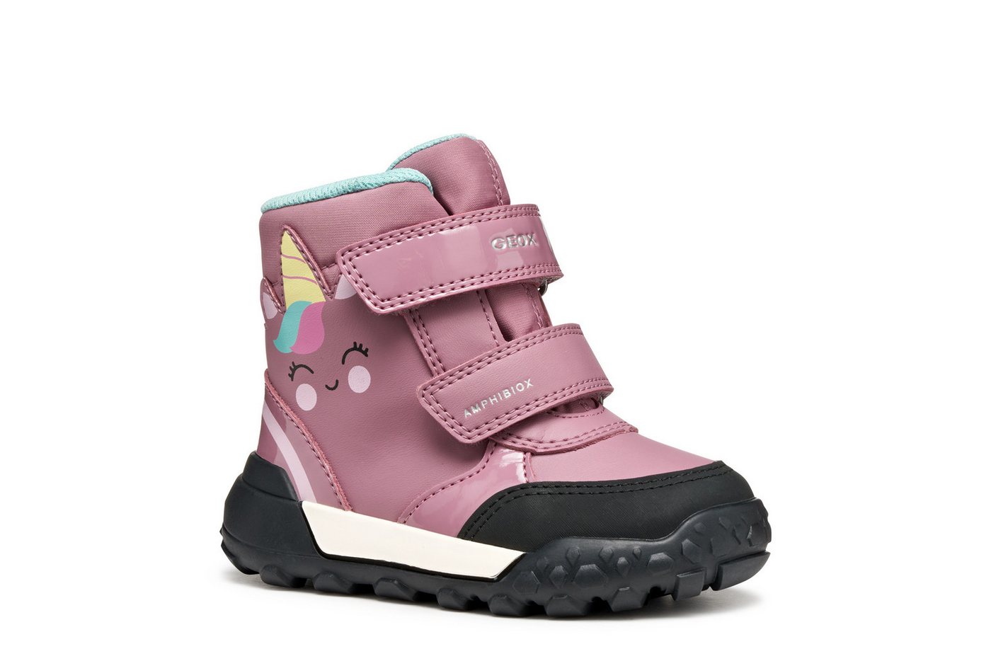 Geox B TREKKYUP GIRL B AB Winterboots Winterstiefel mit Warmfutter, Größenschablone zum Download