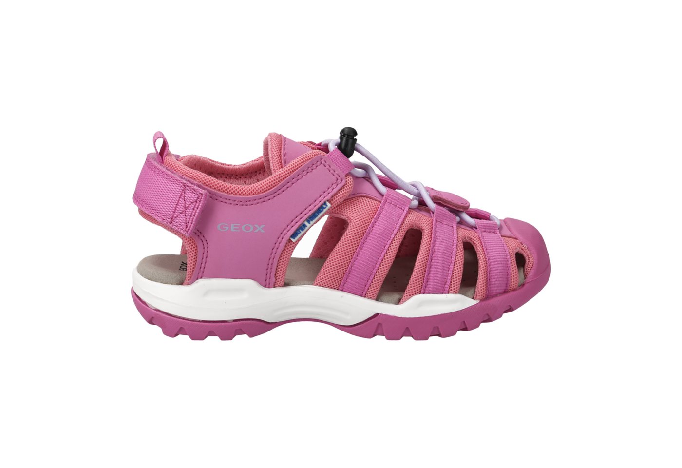 Geox BOREALIS GIRL, Sandalen, Fuchsia / Koralle, Kinder Sandale