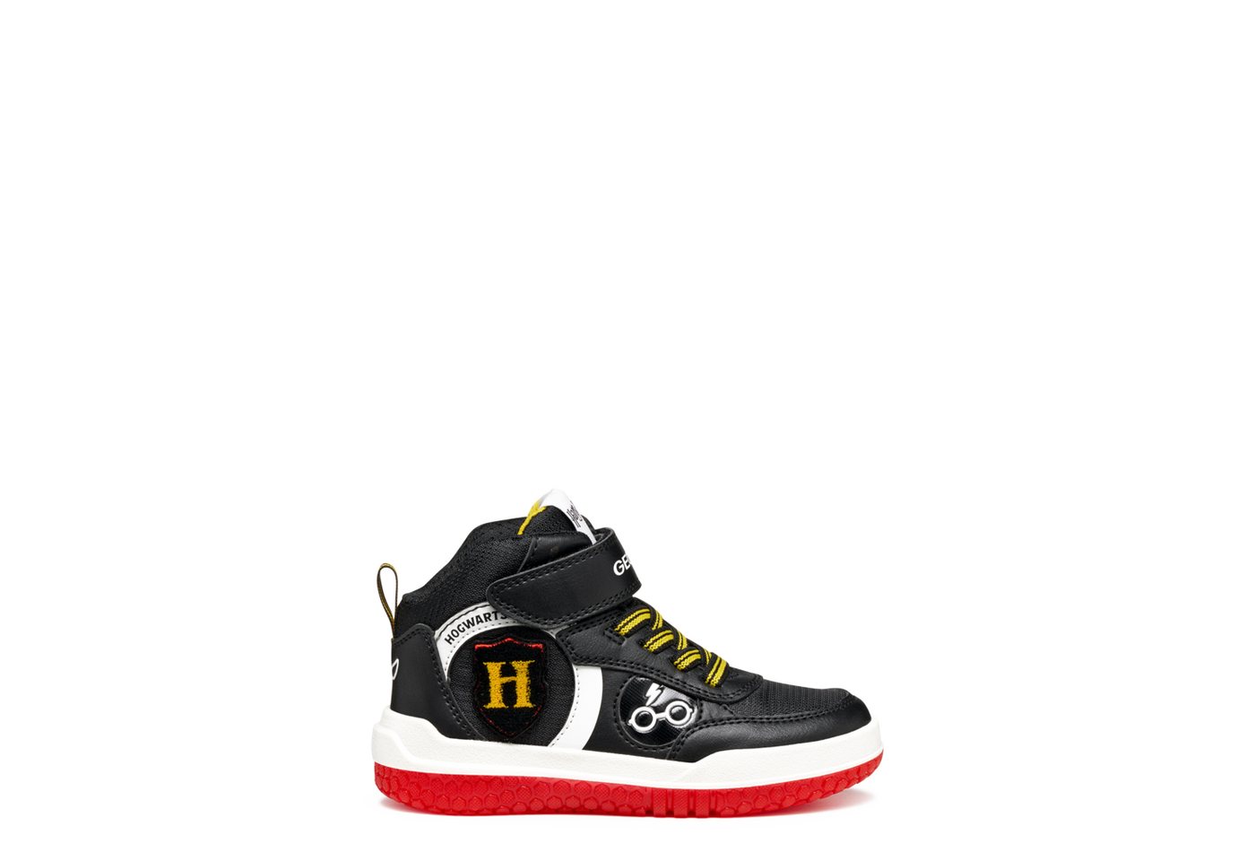 Geox BUZZERLIGHT, Boots, Schwarz, kombiniert, Kinder Stiefel