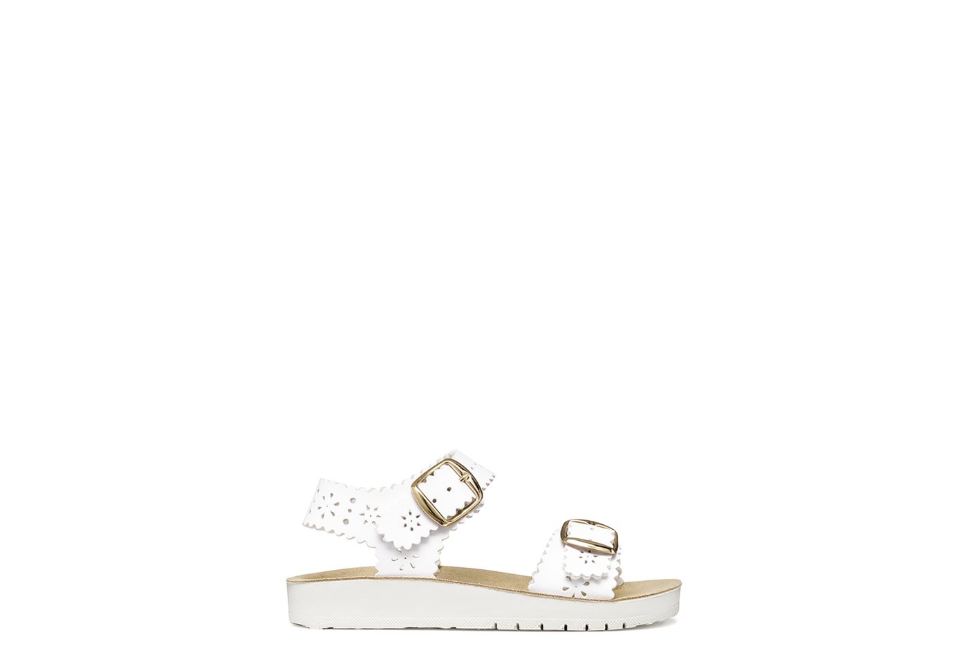 Geox COSTAREI, Sandalen, Weiß, Kinder Sandale
