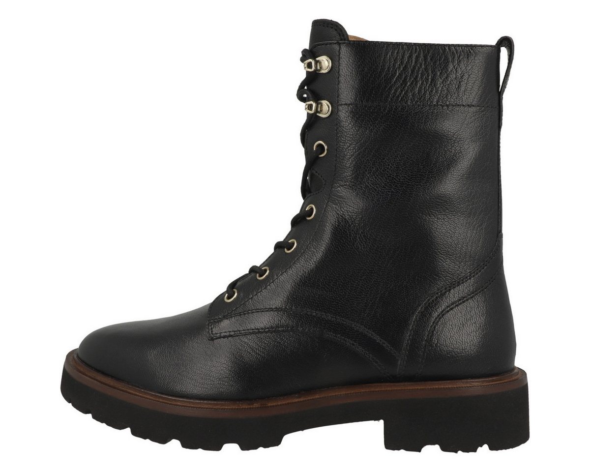 Geox D Norize Damen Stiefelette Boots, Stiefel, Winterschuhe, Winterstiefel, Halbstiefel (schwarz)