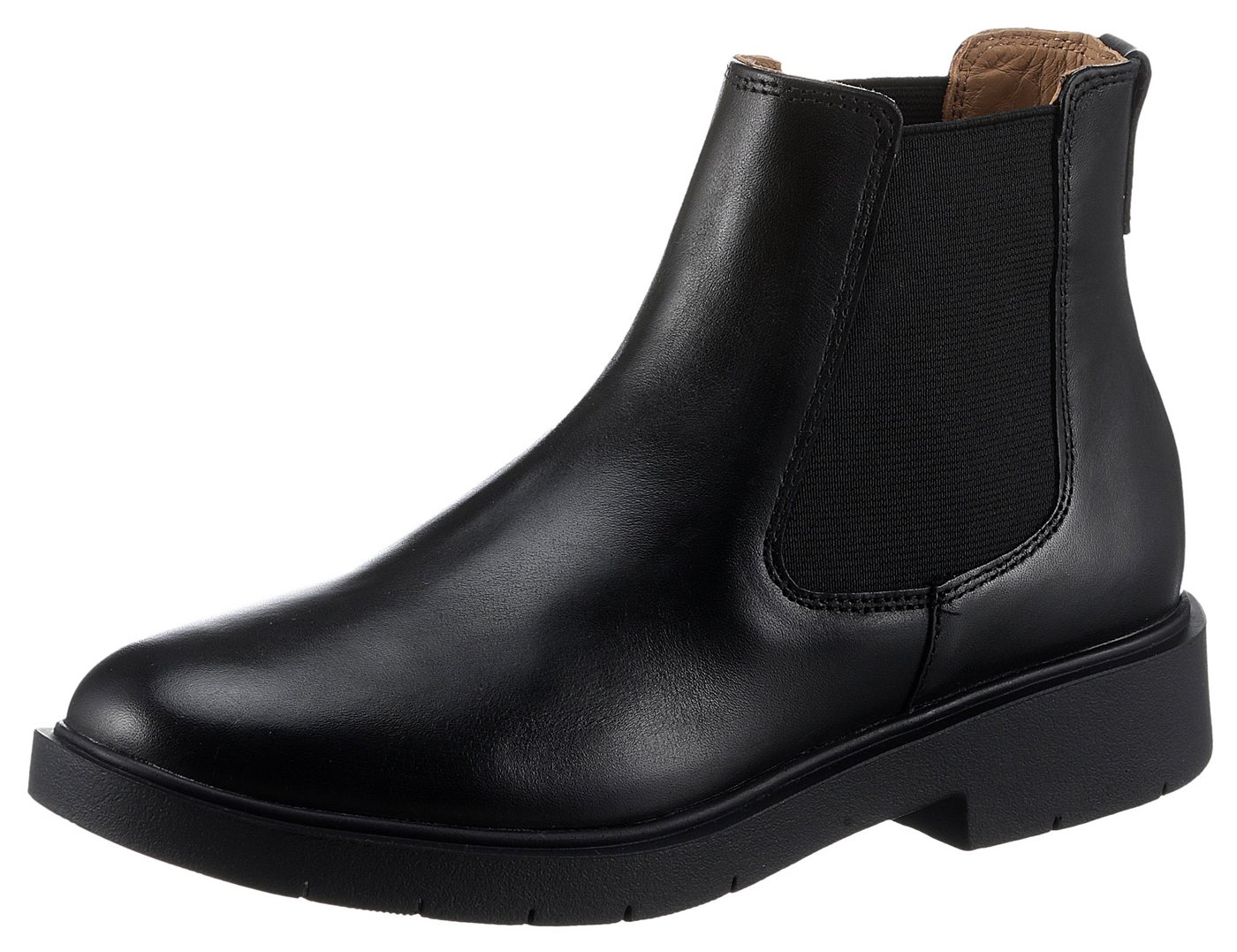 Geox D SPHERICA EC1 C Chelseaboots Boots, Winterboots, Stiefel aus nachhaltigerem LWG Leder