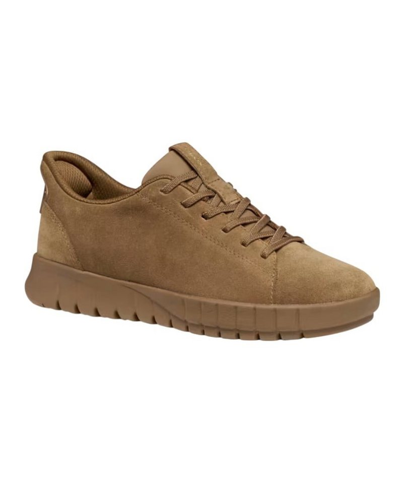 Geox Flextride Plus (Veloursleder/Textil) mudbraun Damen Sneaker