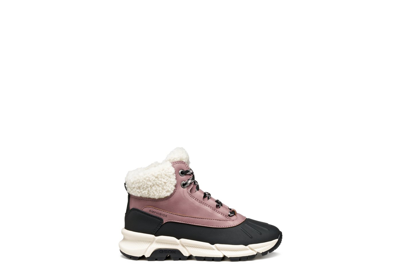 Geox FLEXYPER PLUS, Warmfutter, Rose, Kinder Winterstiefel