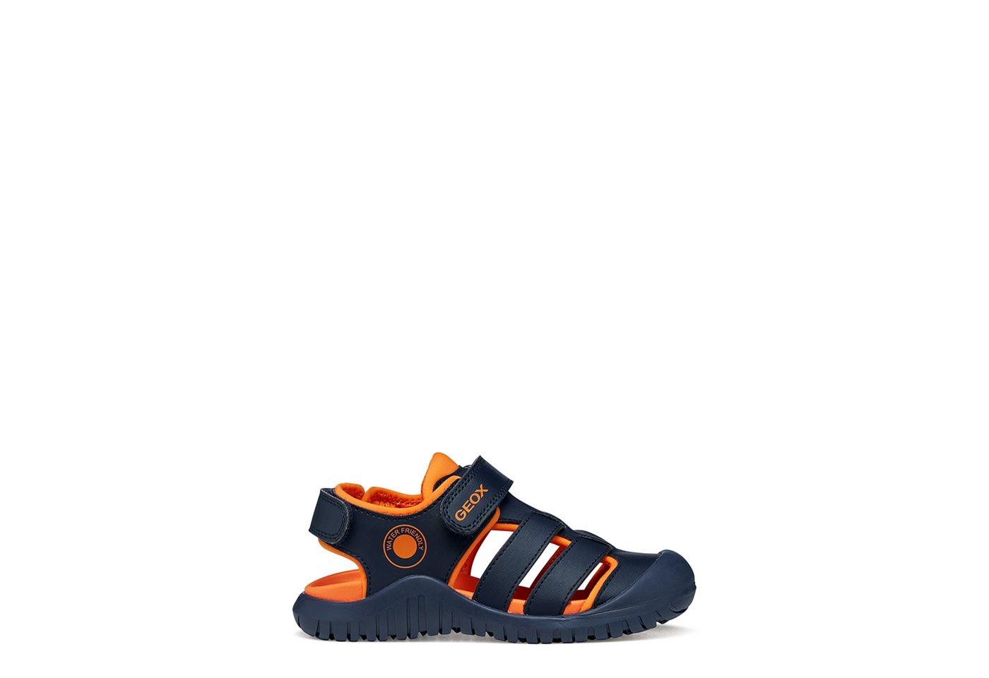 Geox FUSBETTO PRO, Sandalen, Blau, dunkel, Kinder Sandale