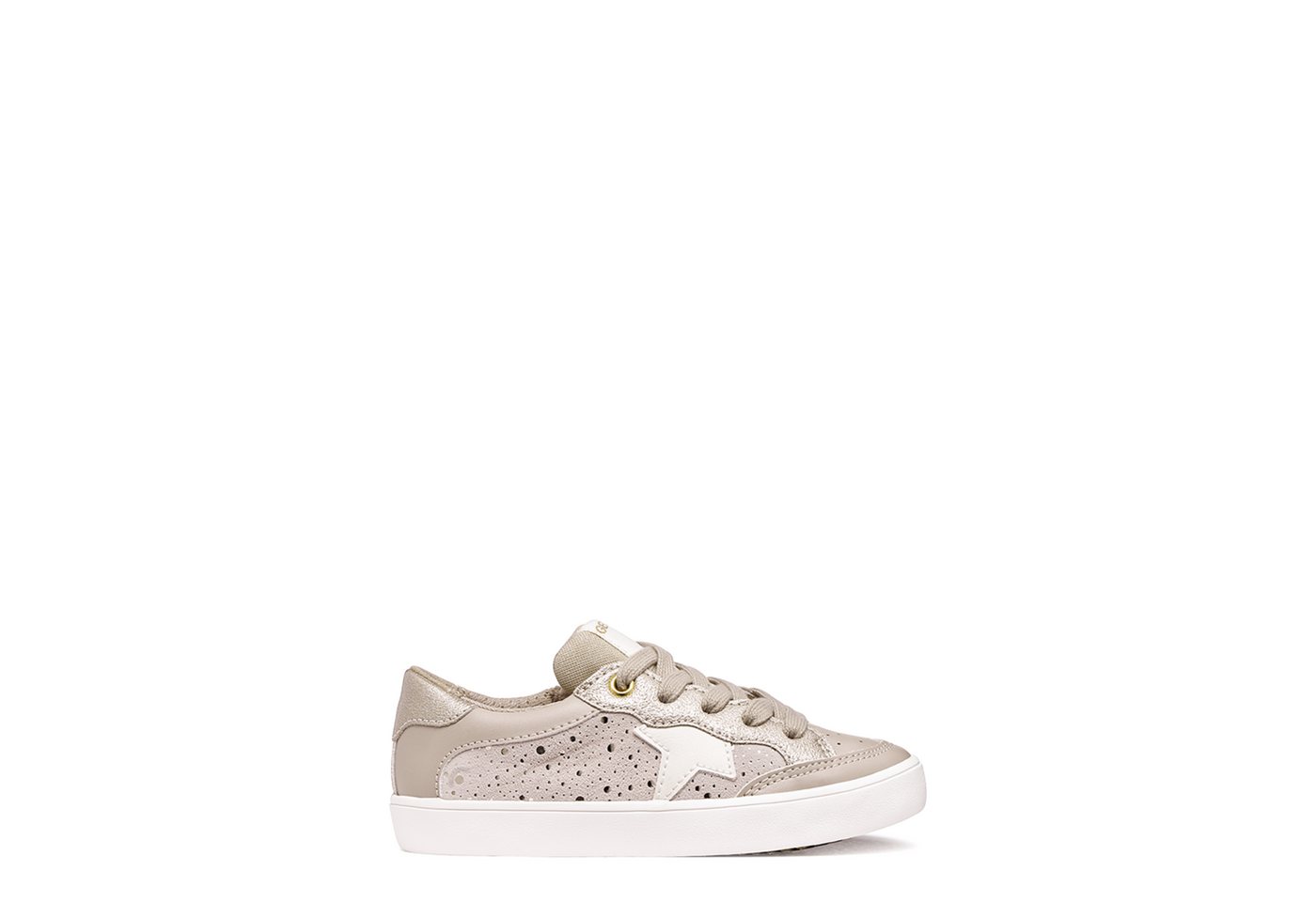 Geox GISLI, Sneaker, Beige, Kinder Sneaker